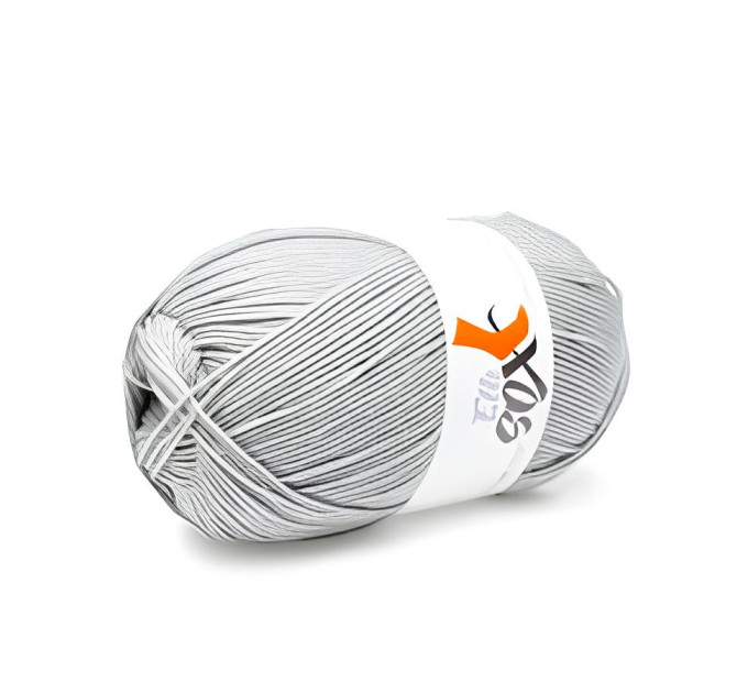 Пряжа для шкарпеток GGH Elb Sox - 4 Uni | ДжиДжиАш Ельб Сокс - 4 Уні 003 сірий