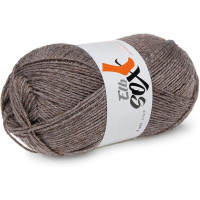 Пряжа для шкарпеток GGH Elb Sox - 4 Uni | ДжиДжиАш Ельб Сокс - 4 Уні 006 коричневий