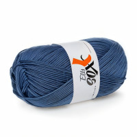 Пряжа для шкарпеток GGH Elb Sox - 4 Uni | ДжиДжиАш Ельб Сокс - 4 Уні 008 синій