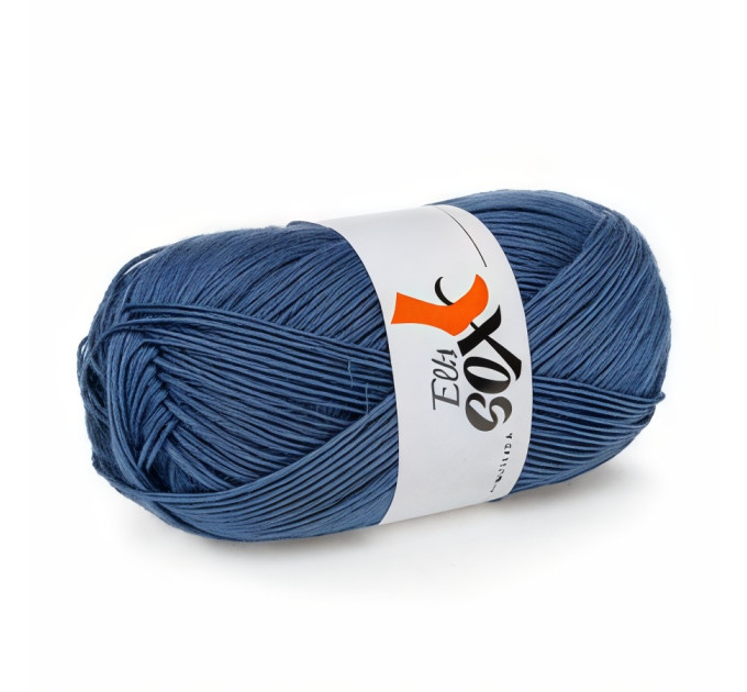 Пряжа для шкарпеток GGH Elb Sox - 4 Uni | ДжиДжиАш Ельб Сокс - 4 Уні 008 синій