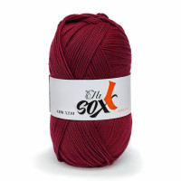 Пряжа для шкарпеток GGH Elb Sox - 4 Uni | ДжиДжиАш Ельб Сокс - 4 Уні 010 червоний