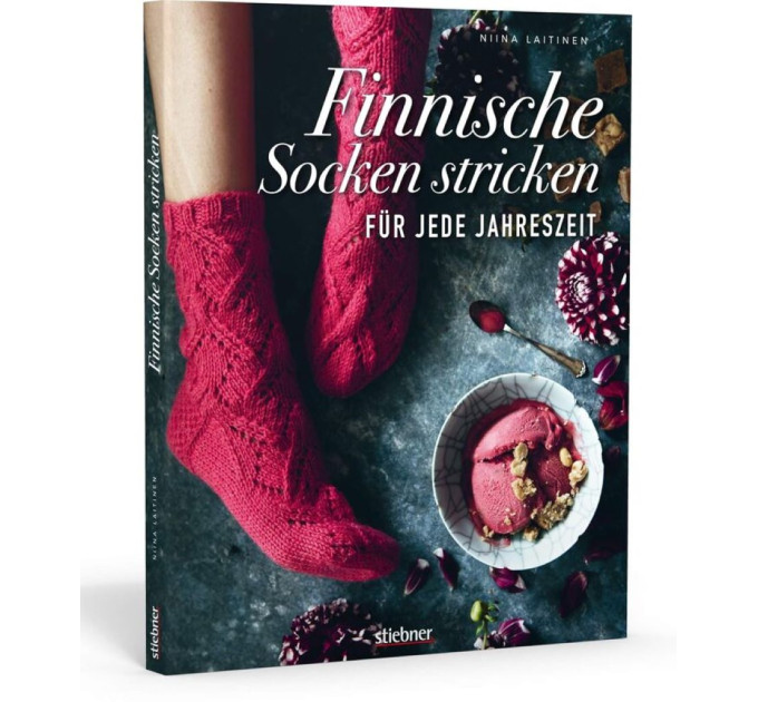 Книга "Finnische Socken Stricken Fur Jede Jahreszeit" Німеччина. Видавництво Stiebner