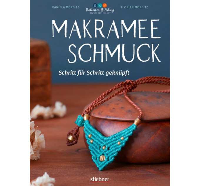 Книга "Makramee Schmuck" Німеччина. Видавництво Stiebner