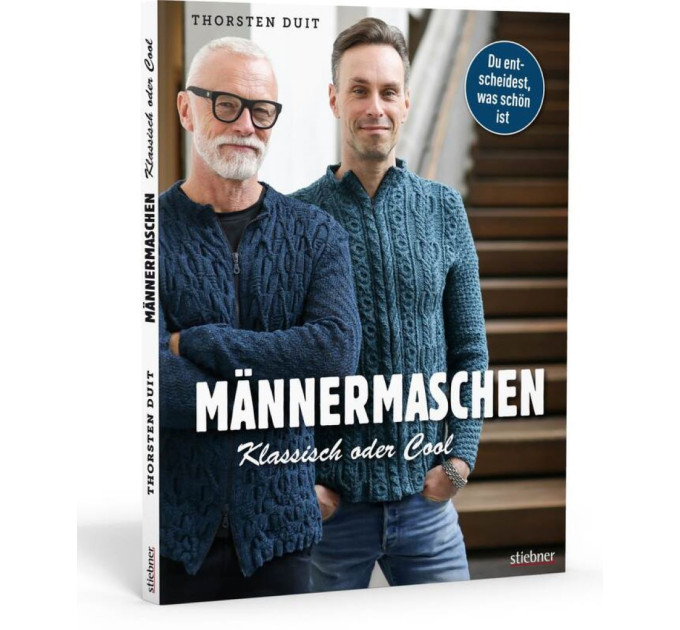 Книга "Mannermaschen Klassisch Oder Cool" Німеччина. Видавництво Stiebner