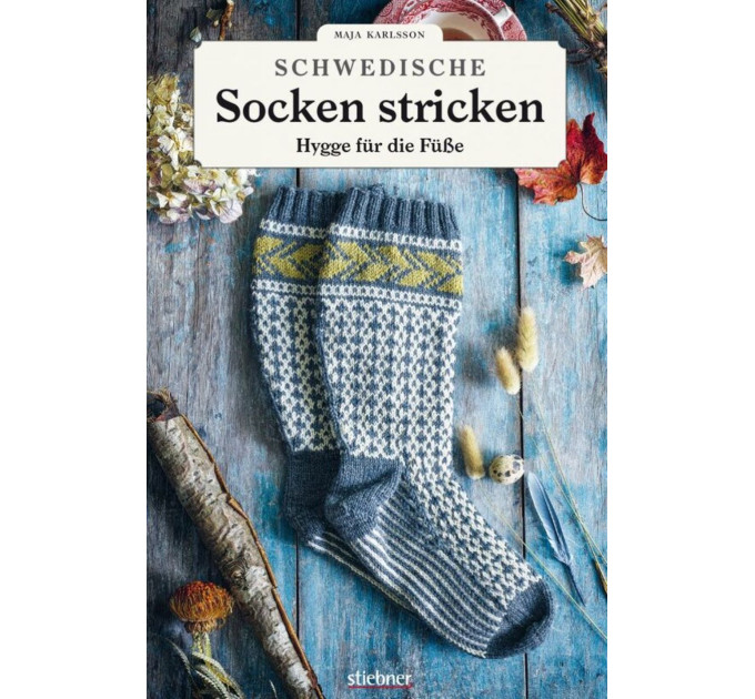Книга "Schwedische Socken Stricken" Німеччина. Видавництво Stiebner
