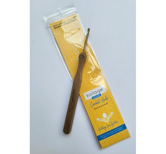 Гачок Kollage з округлим кінчиком Rounded Crochet Hook 2.75 мм