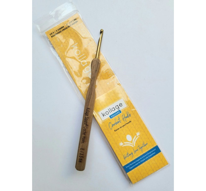 Гачок Kollage з округлим кінчиком Rounded Crochet Hook 3.5 мм