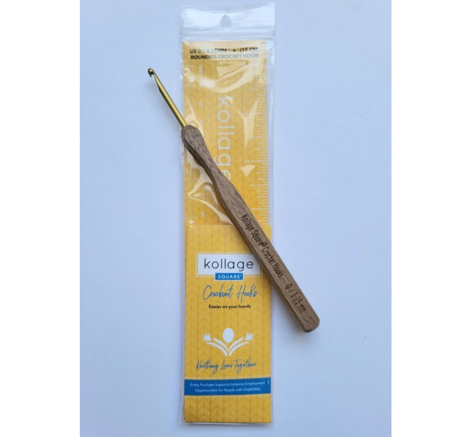 Гачок Kollage з округлим кінчиком Rounded Crochet Hook 3.25 мм