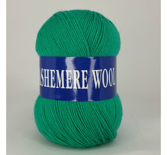 Пряжа Lana Cashemere Wool | лана кашемір вул 1034 смарагд
