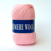 Пряжа Lana Cashemere Wool | лана кашемір вул 1038 світло рожевий