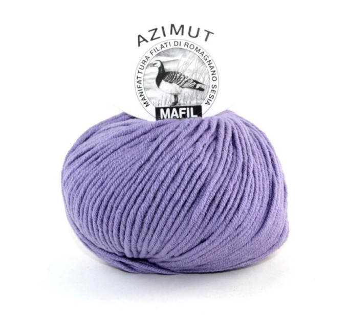 Пряжа меринос Mafil Azimut 406 бузковий
