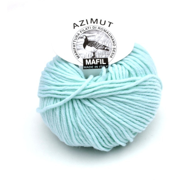 Пряжа меринос Mafil Azimut 67 mint