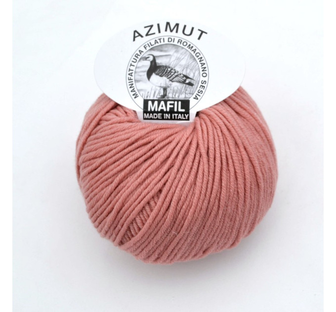 Пряжа меринос Mafil Azimut 77 лосось