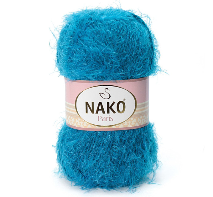 Пряжа Nako Paris (Нако Париж) 10328 петрольний