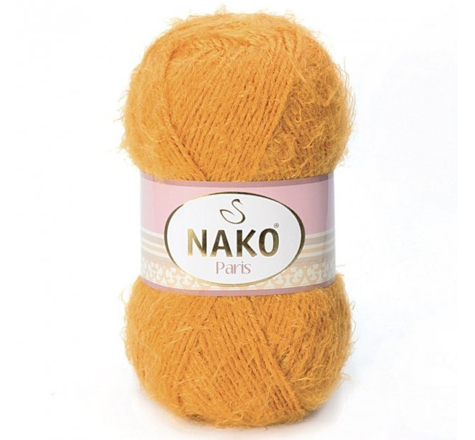 Пряжа Nako Paris (Нако Париж) 1043 гірчиця