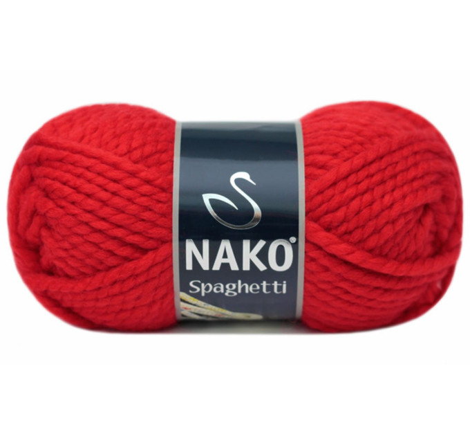 Пряжа Nako Spaghetti | Нако Спагетті 1668 червоний