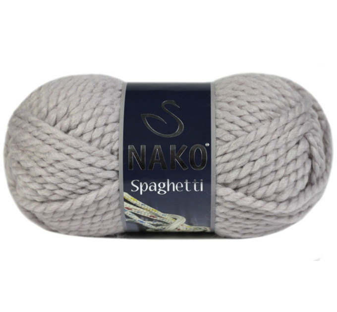 Пряжа Nako Spaghetti | Нако Спагетті 3079 світло сірий