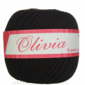 Пряжа Бавовняна Romanofir Olivia 1201 чорний