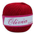 Пряжа Бавовняна Romanofir Olivia 1333 рубін
