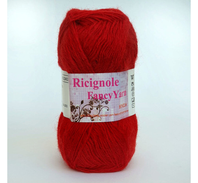 Пряжа Ricignole Fancy Yarn HM2.6 264 червоний