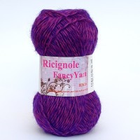 Пряжа Ricignole Fancy Yarn HM2.6 267 фіолетовий меланж