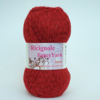Пряжа Ricignole Fancy Yarn HM2.6 274 червоно-бордовий меланж
