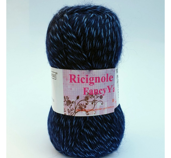 Пряжа Ricignole Fancy Yarn HM2.6 278 джинс меланж