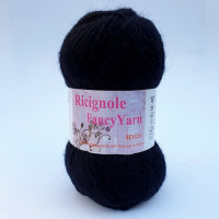 Пряжа Ricignole Fancy Yarn HM2.6 283 чорний