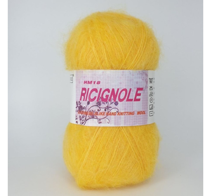 Пряжа Ricignole HM18 11 жовтий