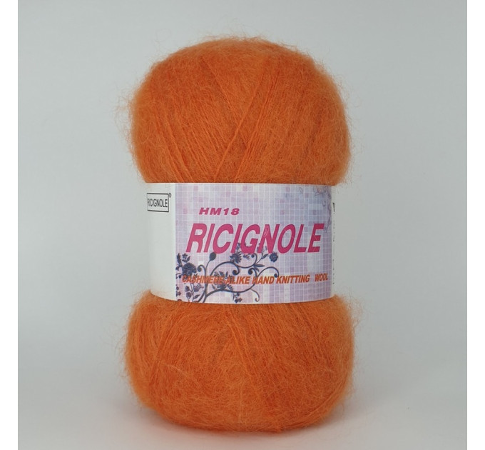 Пряжа Ricignole HM18 12 помаранчевий