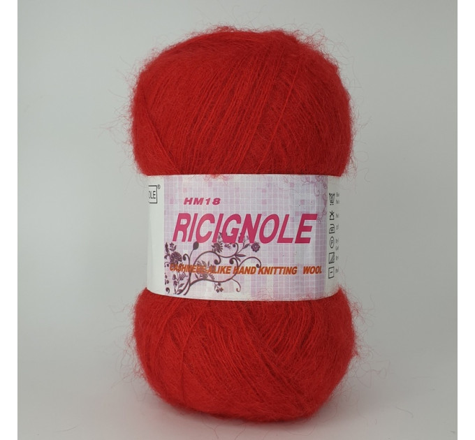 Пряжа Ricignole HM18 23 червоний