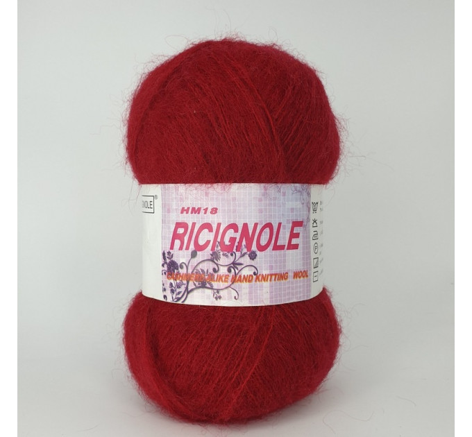 Пряжа Ricignole HM18 25 червоний