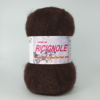 Пряжа Ricignole HM18 53 темно-коричневий