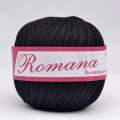 Пряжа Бавовняна Romanofir Romana 1201 чорний