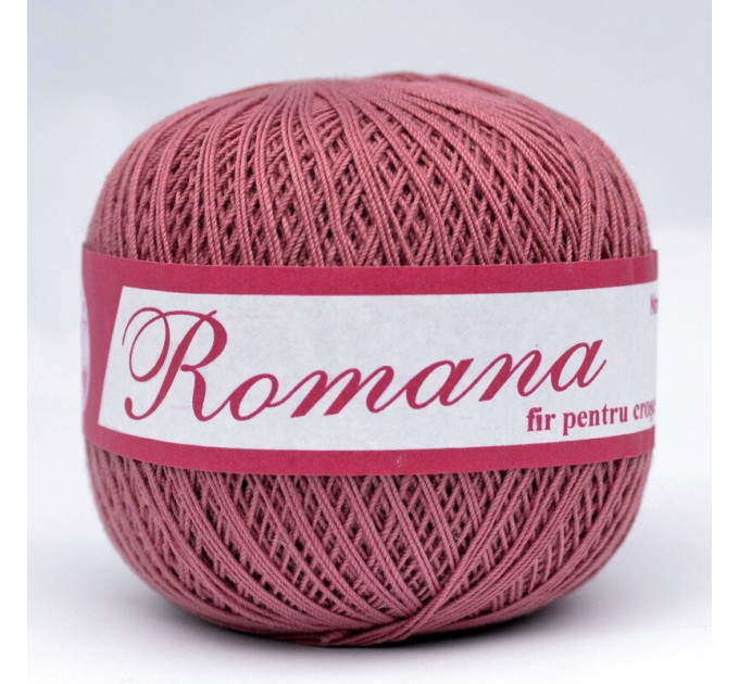 Пряжа Бавовняна Romanofir Romana 1213 суха троянда