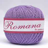 Пряжа Бавовняна Romanofir Romana 1224 бузок