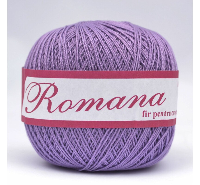 Пряжа Бавовняна Romanofir Romana 1224 бузок