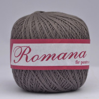 Пряжа Бавовняна Romanofir Romana 1290 асфальт