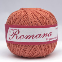Пряжа Бавовняна Romanofir Romana 1326 корал