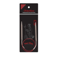 Кругові сталеві спиці Premium SS Red, 40 см (16") 5,5 мм