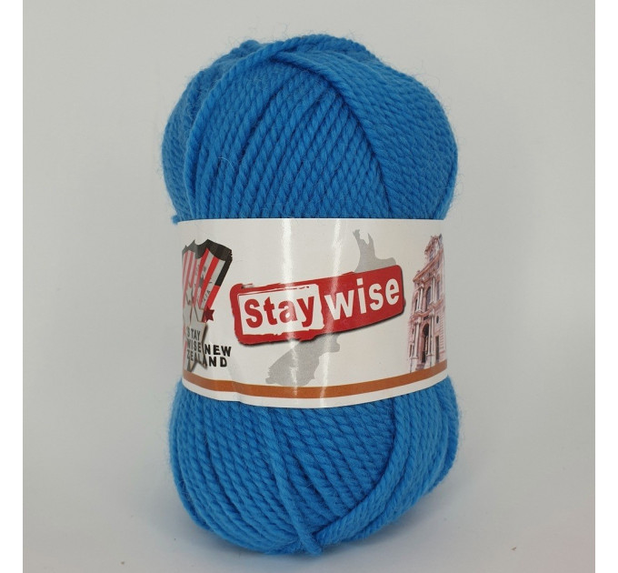 Пряжа Fulcrum Wool Stay Wise |  Стей Вайз 319 синій