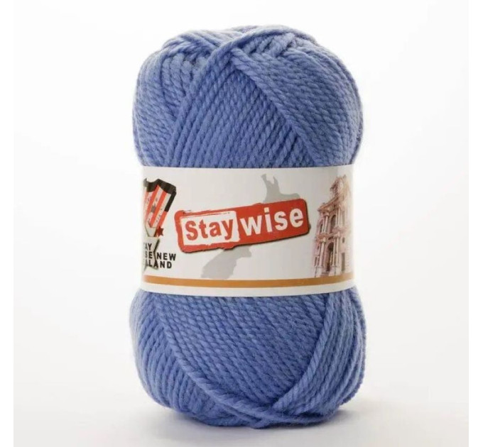 Пряжа Fulcrum Wool Stay Wise |  Стей Вайз 396 блакитний