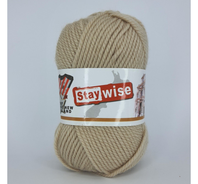 Пряжа Fulcrum Wool Stay Wise |  Стей Вайз 505 беж