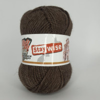 Пряжа Fulcrum Wool Stay Wise |  Стей Вайз 521 шоколад