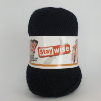 Пряжа Fulcrum Wool Stay Wise |  Стей Вайз 645 чорний