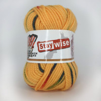 Пряжа Fulcrum Wool Stay Wise |  Стей Вайз 909 жовтий меланж
