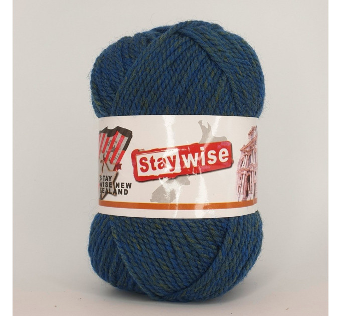 Пряжа Fulcrum Wool Stay Wise |  Стей Вайз 953 т.синій