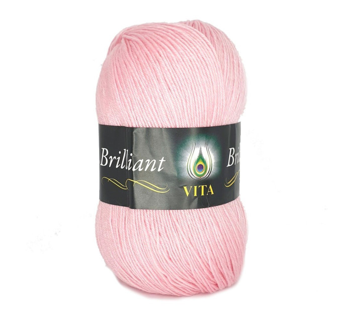 Пряжа Vita Brilliant | Віта Брілліант 5109 рожевий