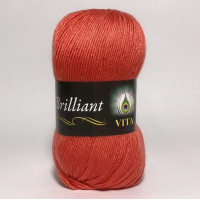 Пряжа Vita Brilliant | Віта Брілліант 5122 корал