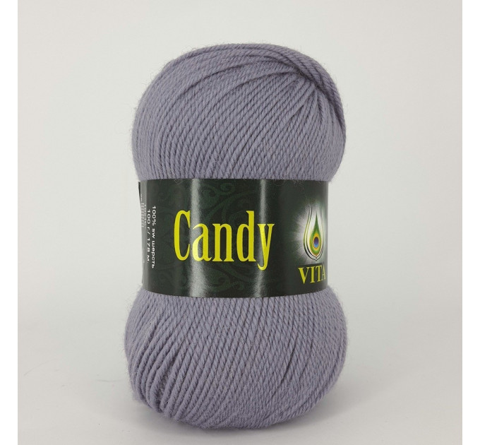 Пряжа Vita Candy | Віта Канді 2509 сірий